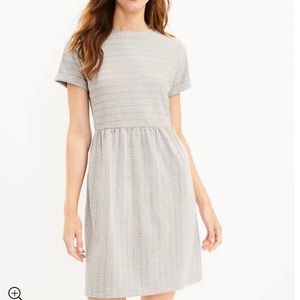 Loft Button Back Dress
